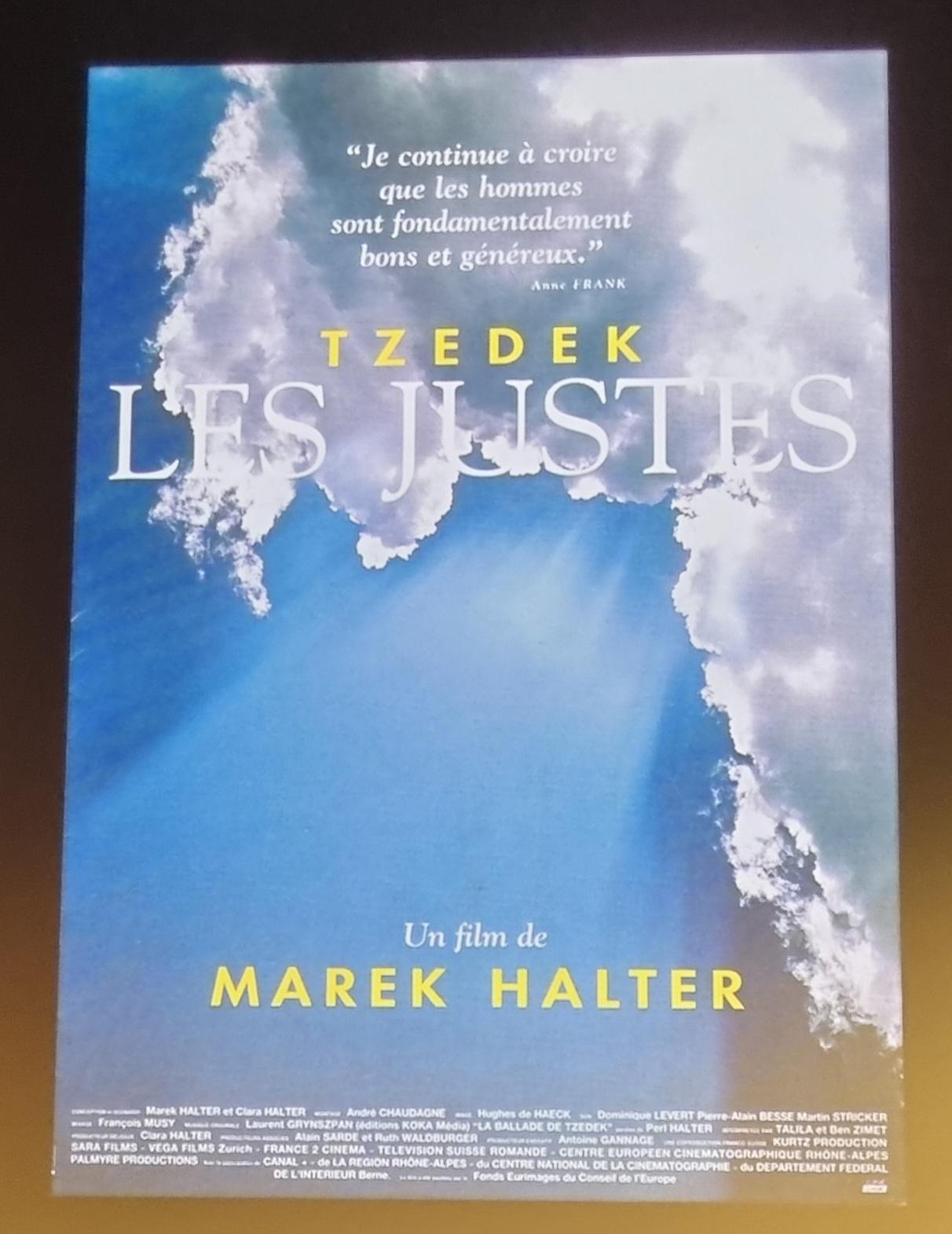 Les Justes de Marek Halter, un film-document pour l'Histoire