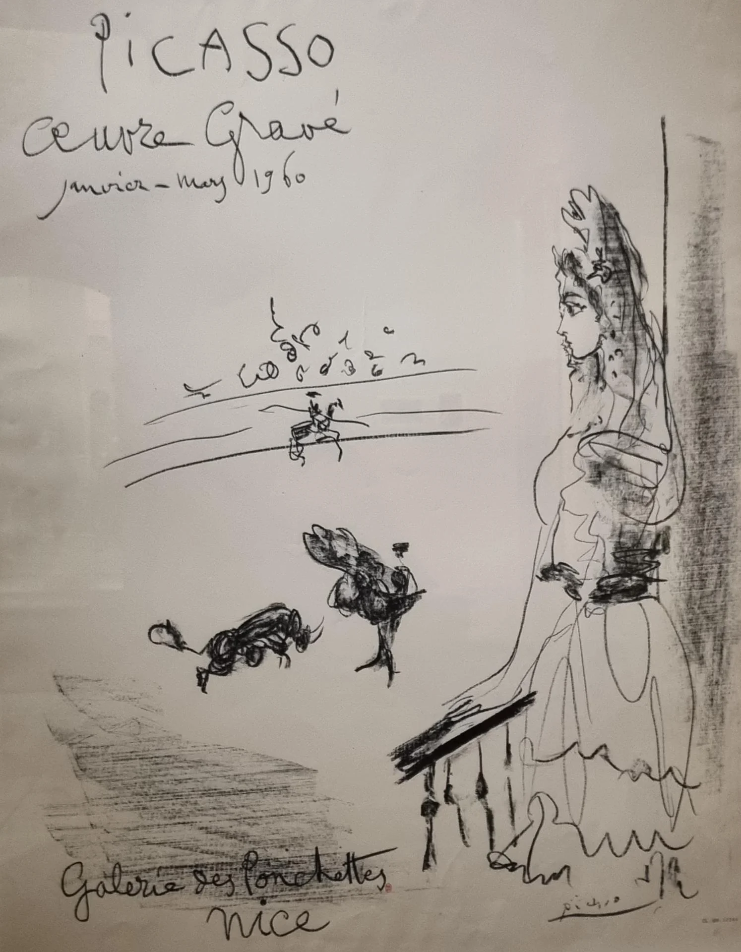oeuvre gravée picasso