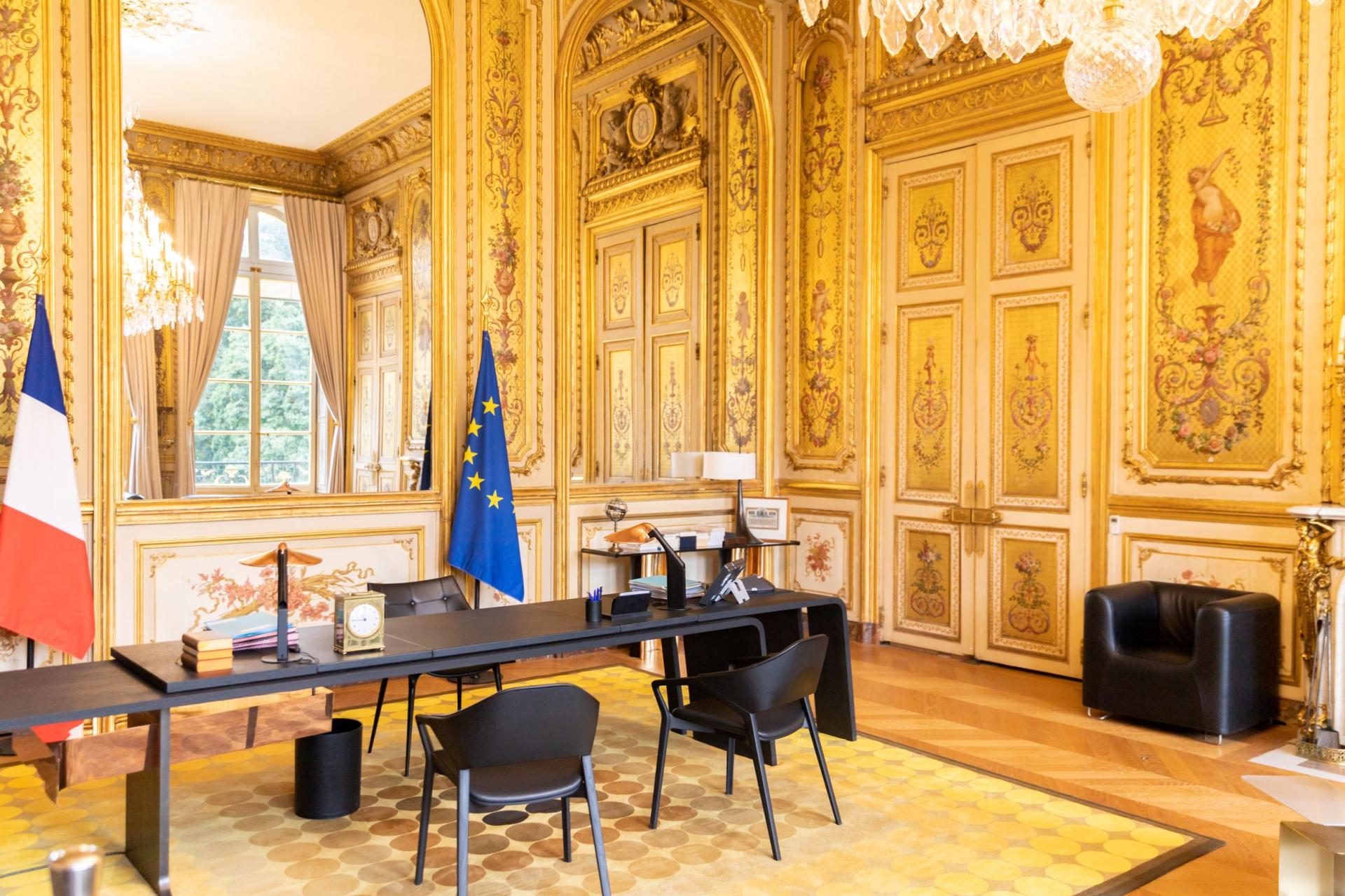 Le bureau du Chef de l'Etat.