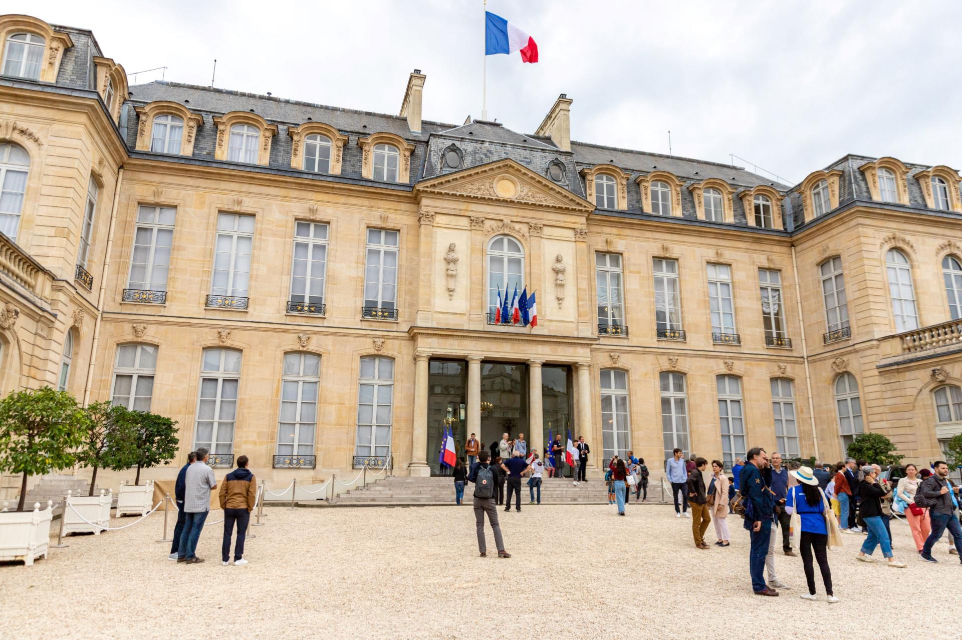 L'Elysée en images et vidéo, visite