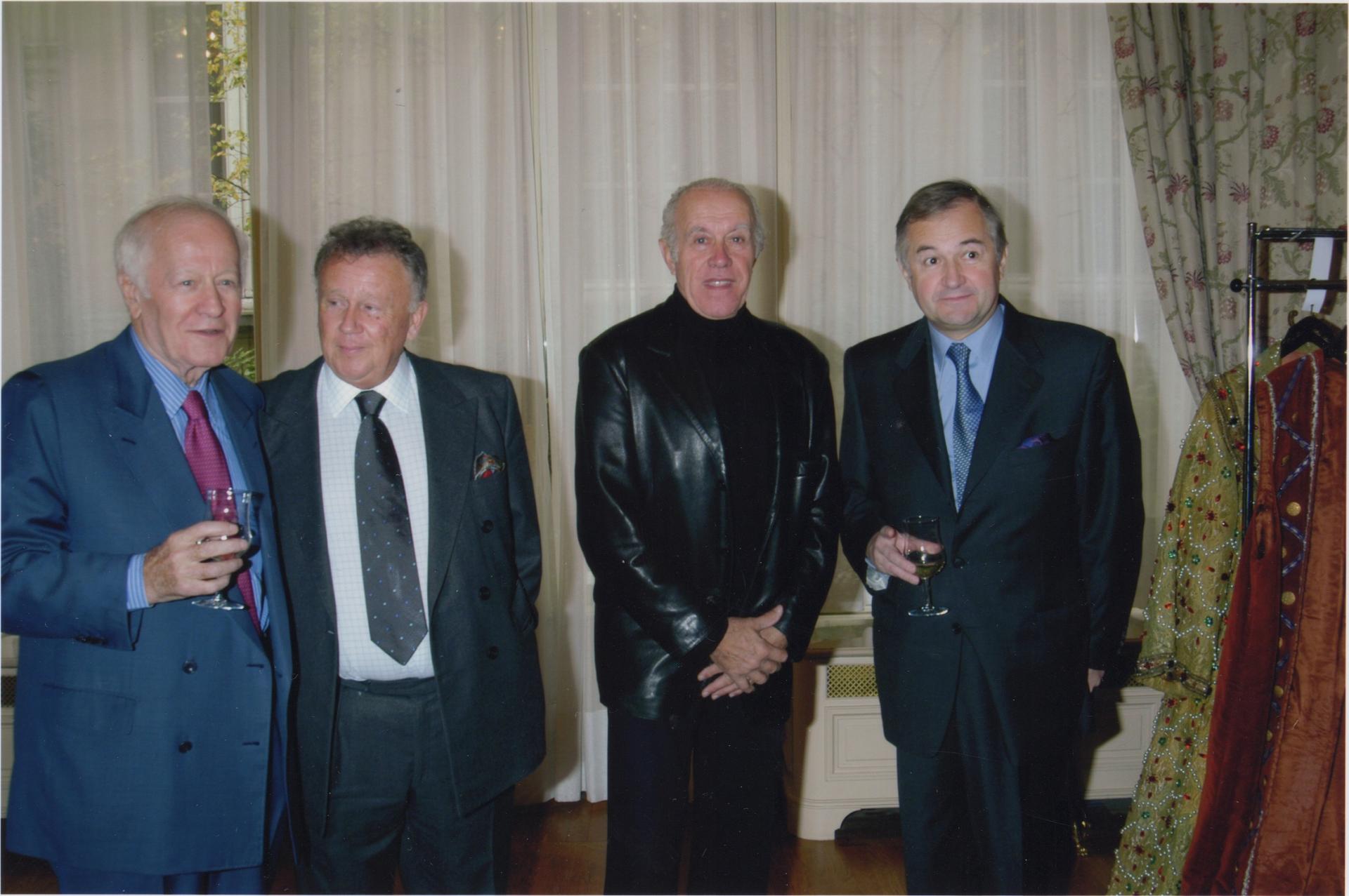 J. Chancel, P. Bouvard, J. Balutin avec J. Mailhot