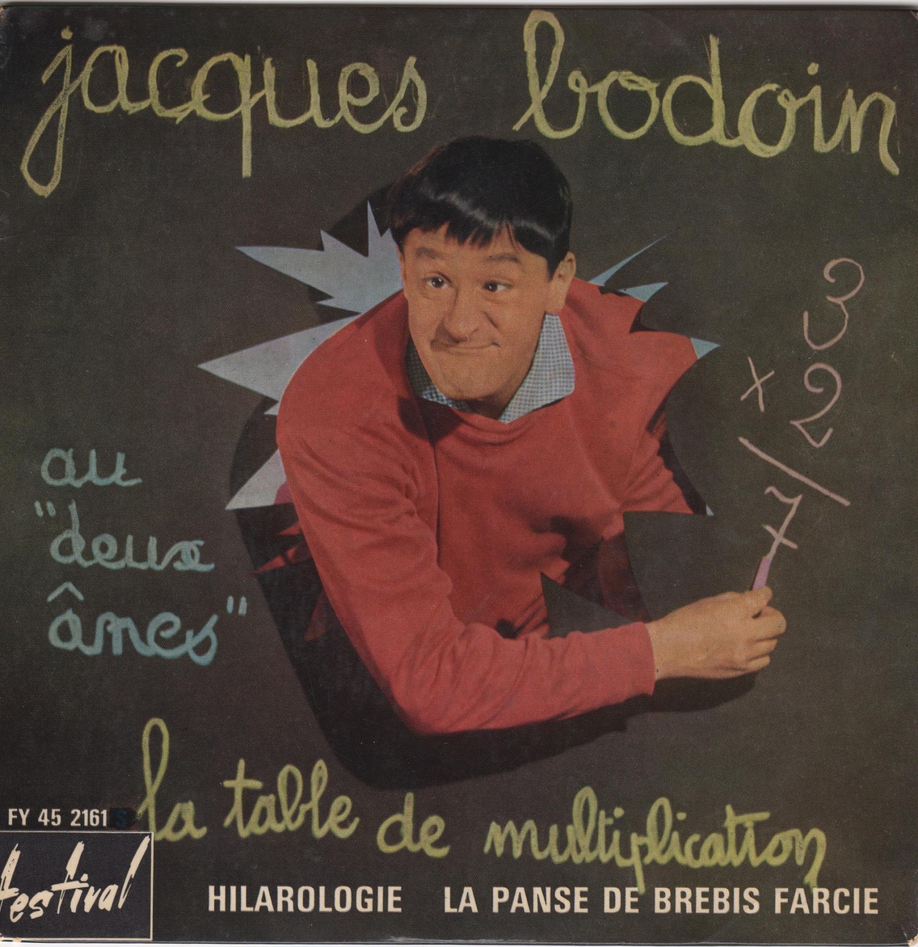 Hommage à Jacques Bodoin, disparu le mois dernier