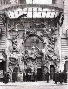 Façade du théâtre au début du XXème siècle