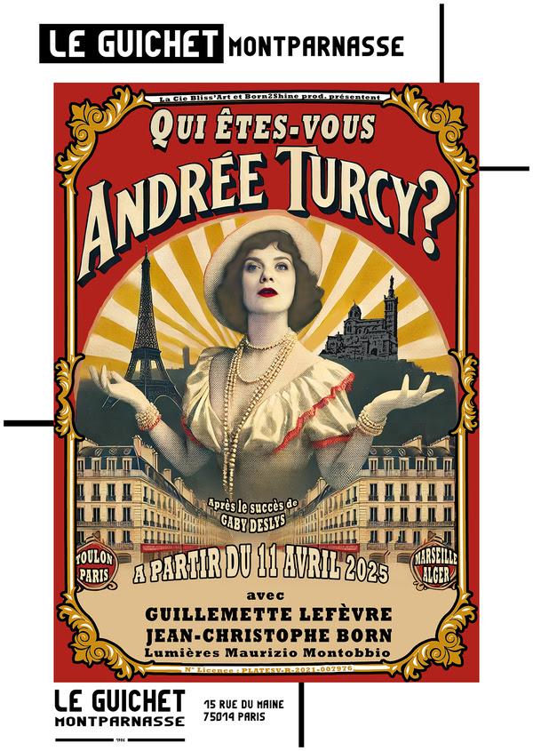Hommage à Andrée Turcy, gloire du music hall marseillais